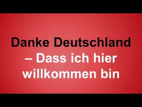 Danke Deutschland - Daveman (Lyrics Video)