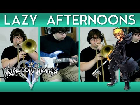Kingdom Hearts 2: Lazy Afternoons Jazz Cover || Eric L.