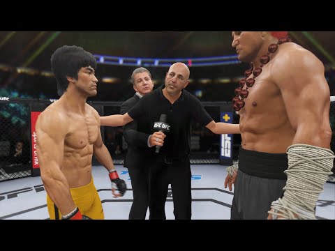 Bruce Lee vs. Akuma - EA Sports UFC 4 - Epic Fight 🔥🐲