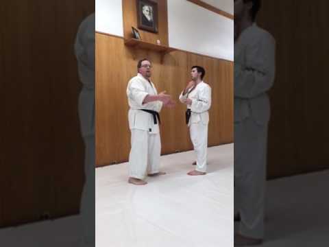 Karate Funakoshi Sensei Throw - Advise