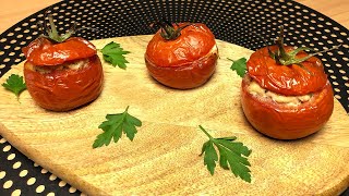Not another tomato! stuffed tomatoes with tuna mixture or eggs | Recipe Castle
