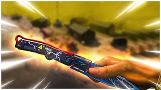 Mon couteau est aussi électrique que moi