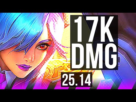 LEONA & Zeri vs SION & Yunara (SUP) | 17k DMG | NA Master | 25.14
