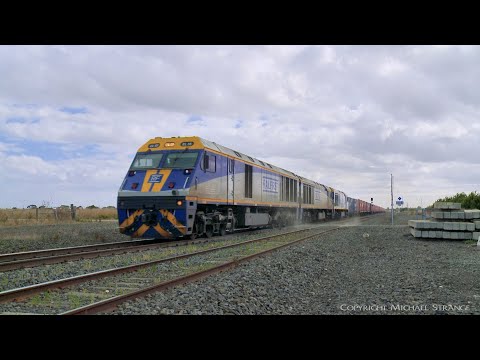 7922V SCT / SBR Container Train With EL Class Diesel Locomotives (11/4/2022) - PoathTV Railways