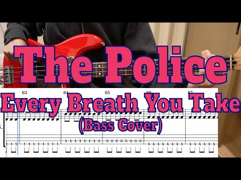 The Police - Every Breath You Take (Bass cover + Tabs)