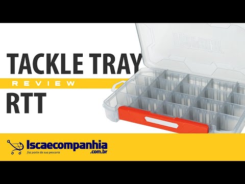 Vídeo Estojo Rapala Tackle Tray 356 Deep Half RTT356DH - Caixa para Pesca