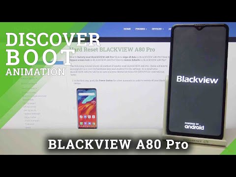How to Boot Animation in BLACKVIEW A80 Pro – Check Boot Animation