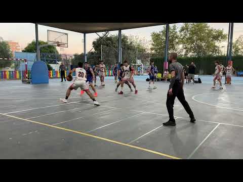 (1-2 cuartos) CB LHORTA GODELLA B vs BASQUET COMENIUS A (97-39)