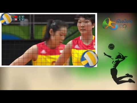 China vs Puerto Rico Women's Volleyball RIO 2016 Olympics | Pool B