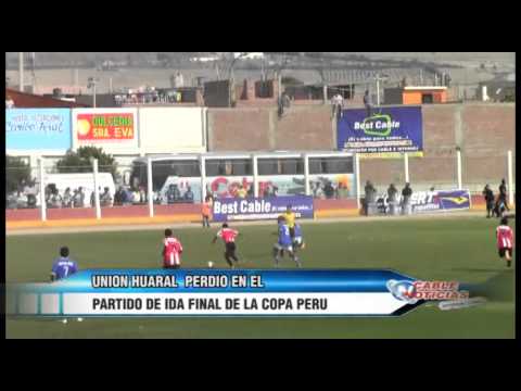 UNION HURAL PERDIO EN EL PARTIDO DE IDA DE LA FINAL DE LA COPA PERU
