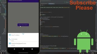 Bottom sheet dialog (android studio) (android tutorials)