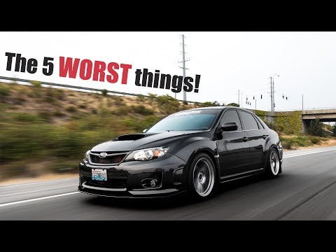 5 Things I HATE about my Subaru WRX! - 2011-2014 WRX