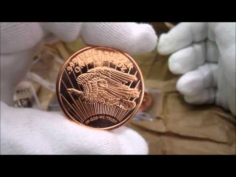 Saint Gaudens 1 oz Copper Round 1 oz Copper Round Unboxing