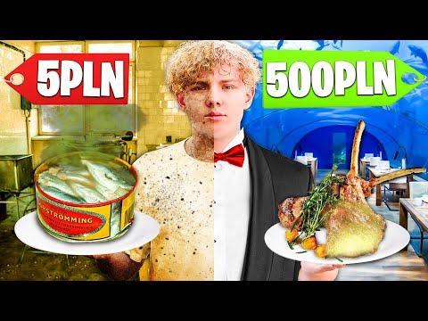 Najtańsza vs Najdroższa Restauracja w Warszawie!