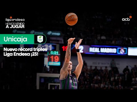 Unicaja bate el récord histórico de triples