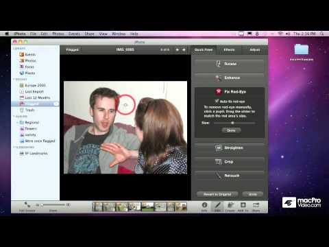 iPhoto 101: Core iPhoto '11 - 47 Fixing Red Eyes