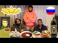 MY FRIENDS RATE RUSSIAN SLAV FOOD FOR THE FIRST TIME