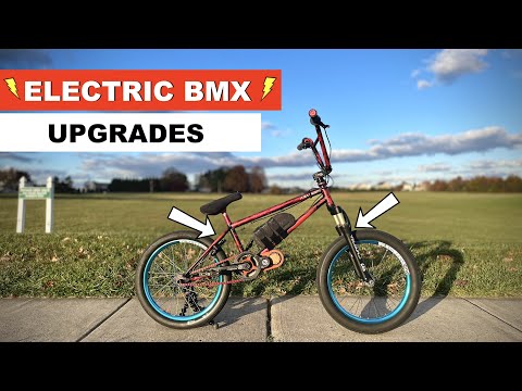 MY D.I.Y ELECTRIC BMX BIKE JUST GOT BETTER!