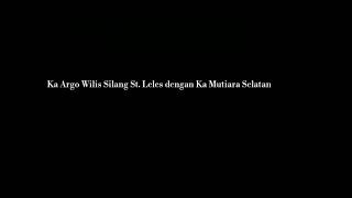 preview picture of video 'KA Argo Wilis Silang dengan KA Mutiara Selatan Di stasiun Leles Garut'
