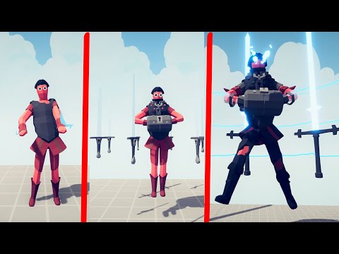 EVOLUTION OF SWORDCASTER | TABS Totally Accurate Battle Simulator