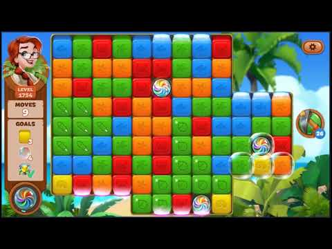 Lost Island Blast Adventure Level 1754 - NO BOOSTERS 🏝️ | SKILLGAMING ✔️