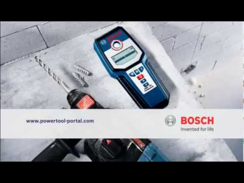 Bosch Sienų skeneris GMS 120, Bag video