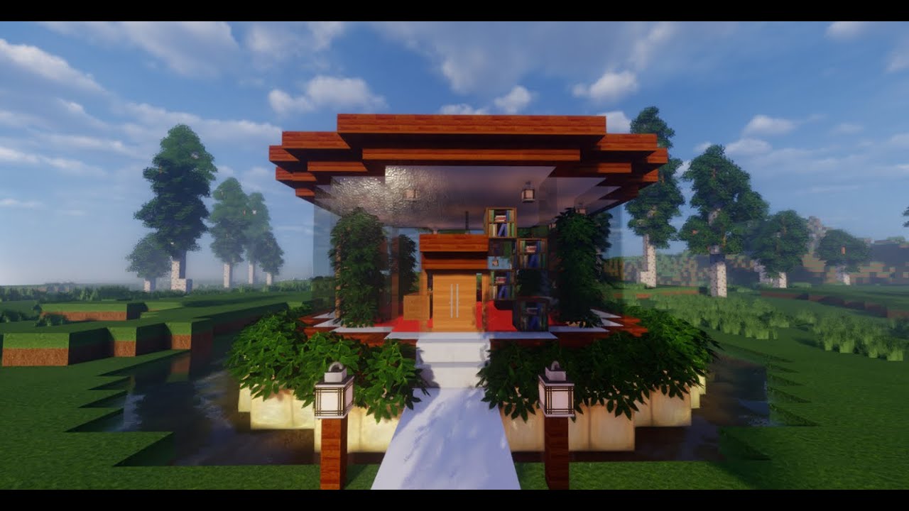 Minecraft Modern Small House #6 #minecraft #modernhouse #tutorial
