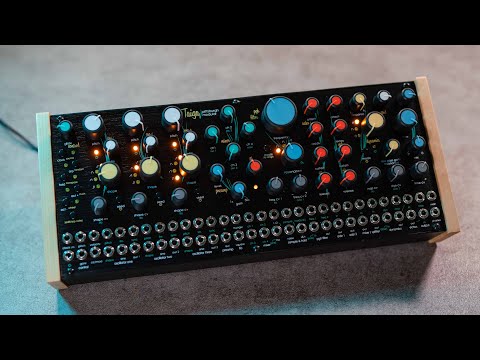 Pittsburgh Taiga Is A Colorful Analog Semi-Modular Synthesizer!