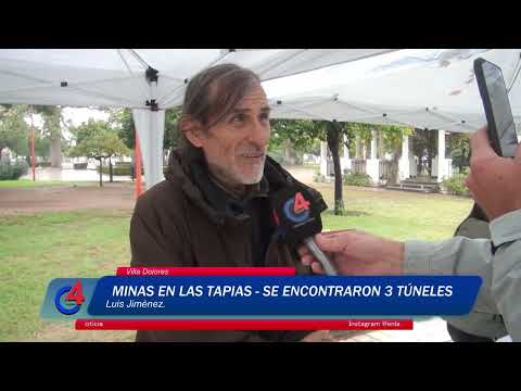 Mina en Las Tapias se encontraron 3 túneles