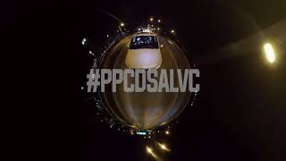 Bailar y volar cartel de santa