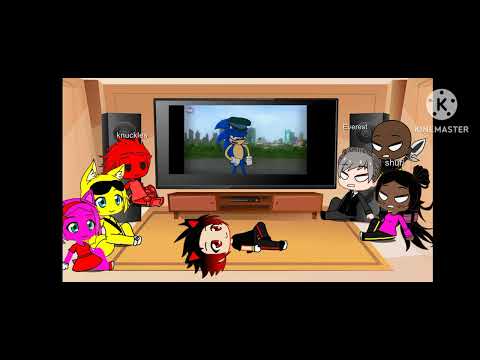 sonic and black panther characters react to black panther vs sonic