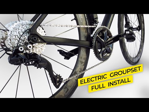 How To Install a Shimano Electric Groupset… Everything You Need To Know!!