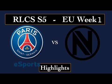 PSG vs NV Highlights - EU RLCS S5 W1