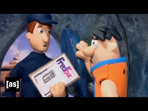 The Flintstones Receive Some Post | Robot Chicken | Adult Swim