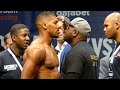 Anthony Joshua V Kevin Johnson Weigh In And Head To Head