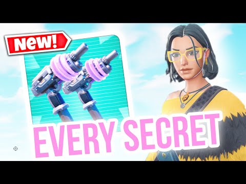 how to get every secret in 1v1 with every gun