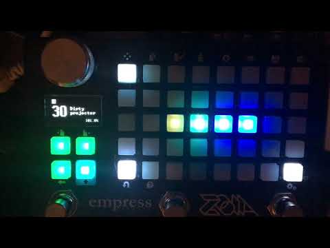 Empress ZOIA patch walk-through:  "Dirty projector -- when you need a projector sound"