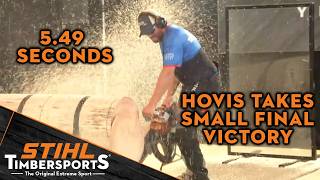 Aaron Hovis takes 3rd with Small Final Victory