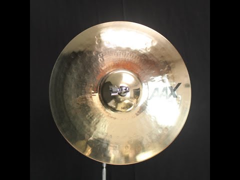 Sabian 14" AAX Medium Hats Brilliant - 1027g/1287g (video demo) imagen 2