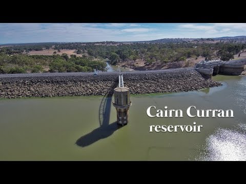 Cairn Curran reservoir | 4k drone April 2019