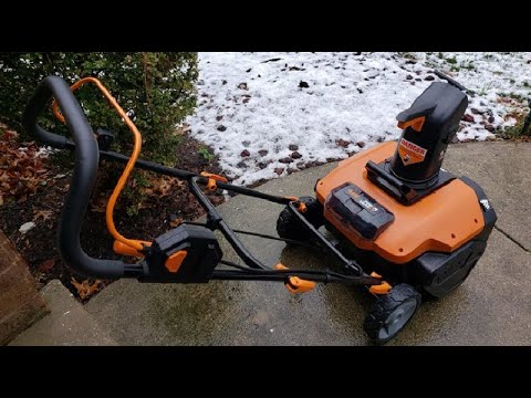 WORX WG471, Power Share Snow Blower Review