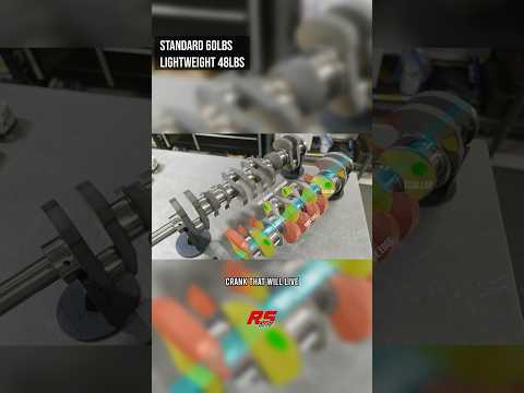What are the differences between a Standard weight and Lightweight @runbc  crankshaft?