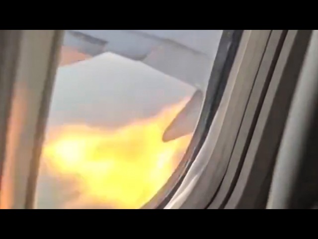Impacto de aves en motor fuerza aterrizaje de emergencia en EE.UU.