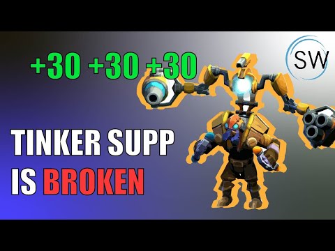 DOTA 2 - TINKER SUPPORT IS TOO OP - BROKEN HERO - NEW META - Coach SW (Sin Wei)