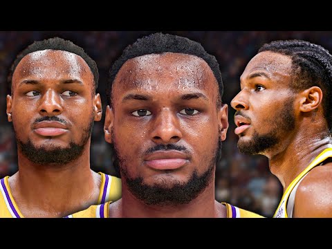 I Simulated Bronny James' Entire Career on NBA 2K25