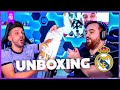 DjMaRiiO & Ibai SON MADRIDISTAS ?? | Unboxing Real Madrid