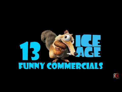 (REUPLOAD) 13 Of The Best Ice Age Scrat Most Funnniest Commercials Ever