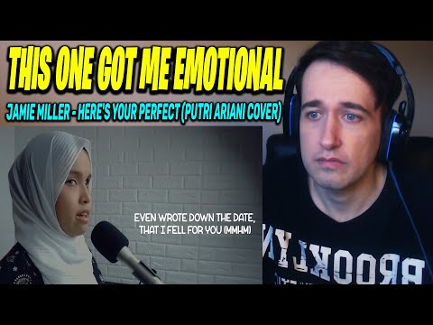 FIRST TIME HEARING: Jamie Miller - Here's Your Perfect (Putri Ariani Cover) REACTION!!