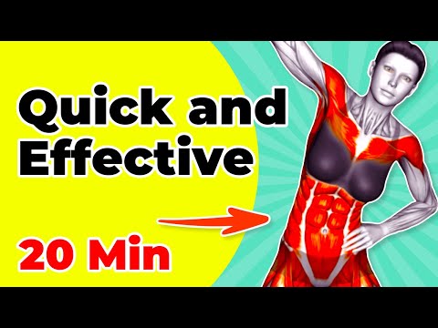 20-MIN stående träning över 50 - snabba och effektiva övningar för aktivt åldrande!