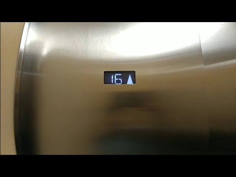 10/10 Schindler Haughton Traction Elevators @ The Trillium Towers (East Tower), Woodland Hills, CA